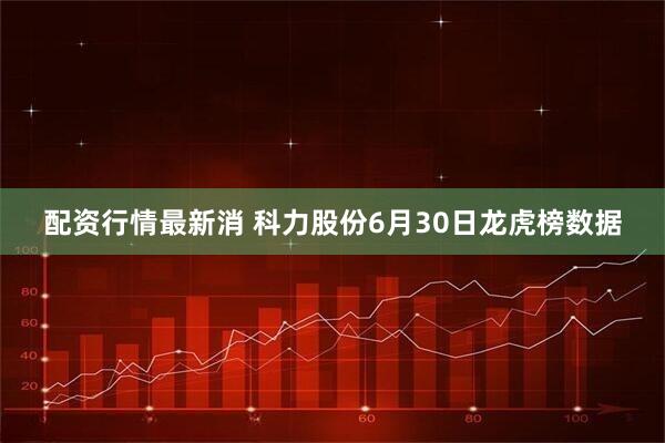 配资行情最新消 科力股份6月30日龙虎榜数据
