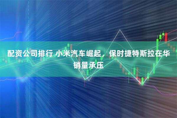 配资公司排行 小米汽车崛起，保时捷特斯拉在华销量承压